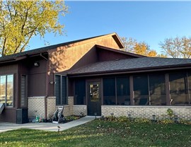 Gutters, Siding, Soffit and Fascia Project in Homewood, IL by Stan's Roofing & Siding