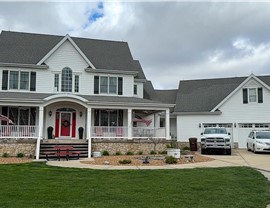 Decks, Gutters, Metal Roofing, Siding, Soffit and Fascia Project in Manteno, IL by Stan's Roofing & Siding