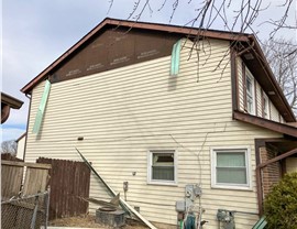 Siding, Storm Damage Project in Bolingbrook, IL by Stan's Roofing & Siding