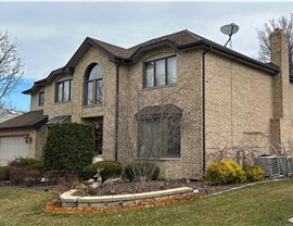 Gutters, Roofing Project in Orland Park, IL by Stan's Roofing & Siding