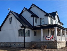 Decks, Gutters, Metal Roofing, Siding, Soffit and Fascia Project in Manteno, IL by Stan's Roofing & Siding