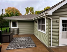 Gutters, Siding, Soffit and Fascia Project in Mokena, IL by Stan's Roofing & Siding