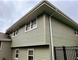 Gutters, Siding, Soffit and Fascia Project in Mokena, IL by Stan's Roofing & Siding