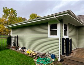 Gutters, Siding, Soffit and Fascia Project in Mokena, IL by Stan's Roofing & Siding