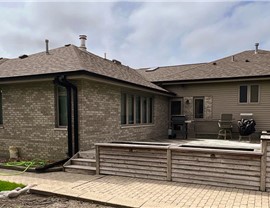 Gutters, Roofing Project in Orland Park, IL by Stan's Roofing & Siding