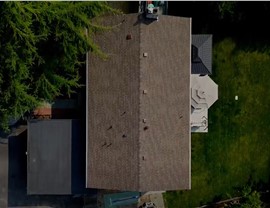 Federal Way WA roof before replacement old asphalt shingles condition