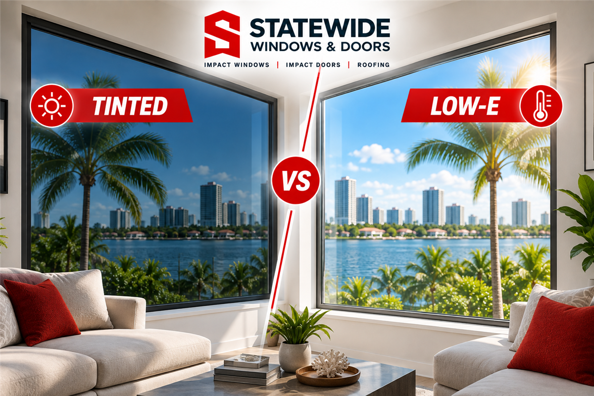 Tinted vs. Low-E Impact Windows in Florida: Which Glass Option Is Better?