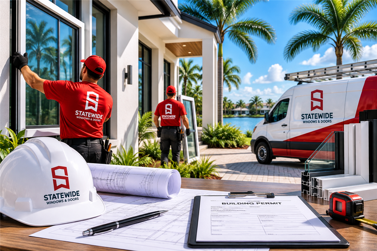 Florida Impact Window Permits: What Your Contractor Actually Handles