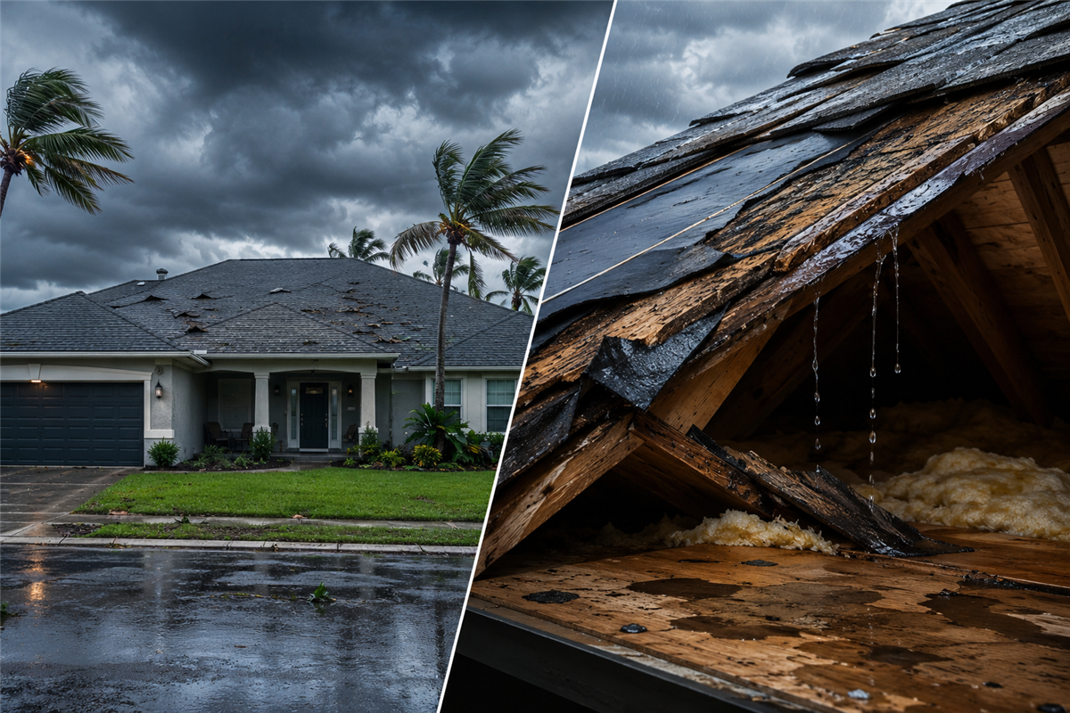 Signs Your Roof Was Damaged After a Storm (Even If It Looks Fine)