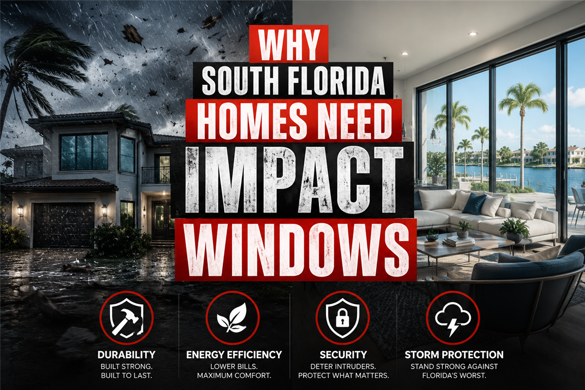 Why South Florida Homes Need Impact Windows (Complete Guide)