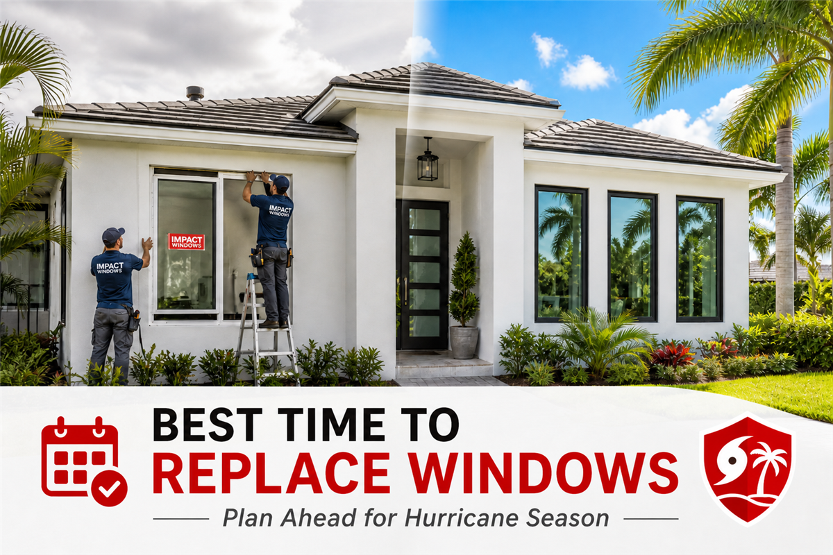 Best Time to Replace Windows in South Florida