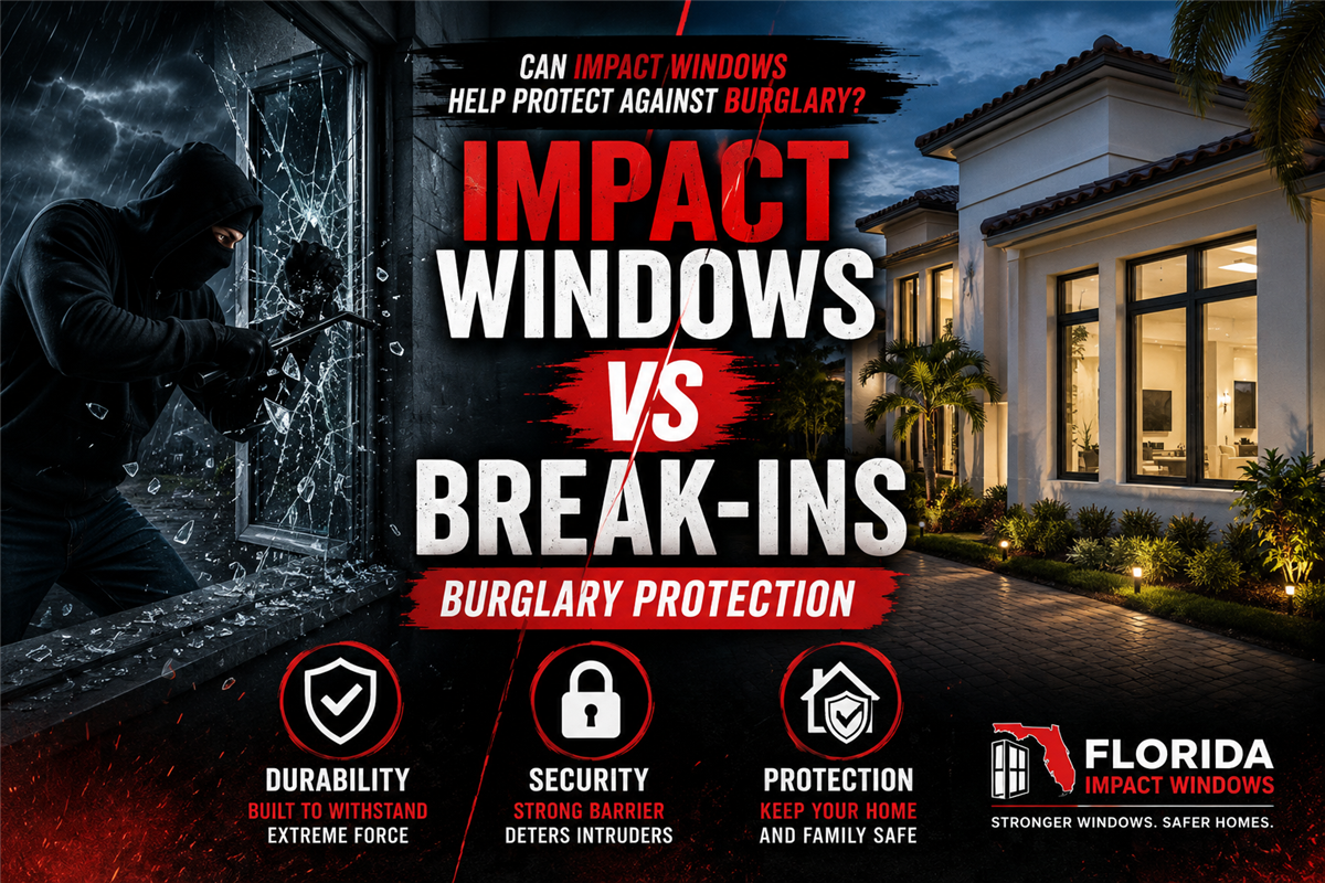 Can Impact Windows Help Protect Against Burglary? (South Florida Guide)