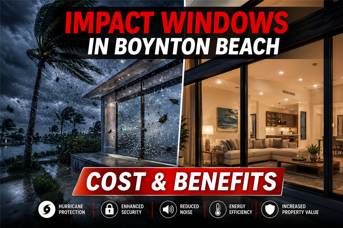 Impact Windows in Boynton Beach: Cost and Benefits Guide