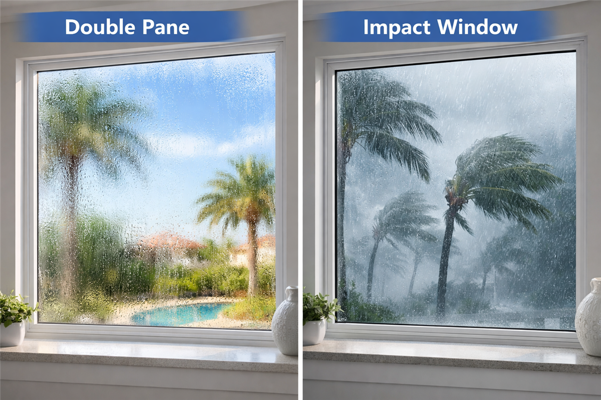 Double Pane vs Impact Windows: Key Differences Explained