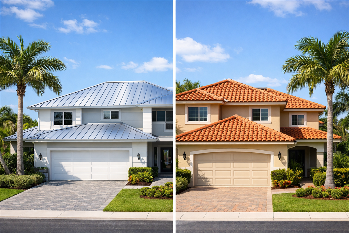 Metal Roof vs Tile Roof in South Florida: Which Is Better?