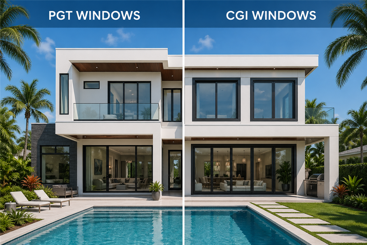 PGT vs CGI Impact Windows: What’s the Difference? (Florida Guide)