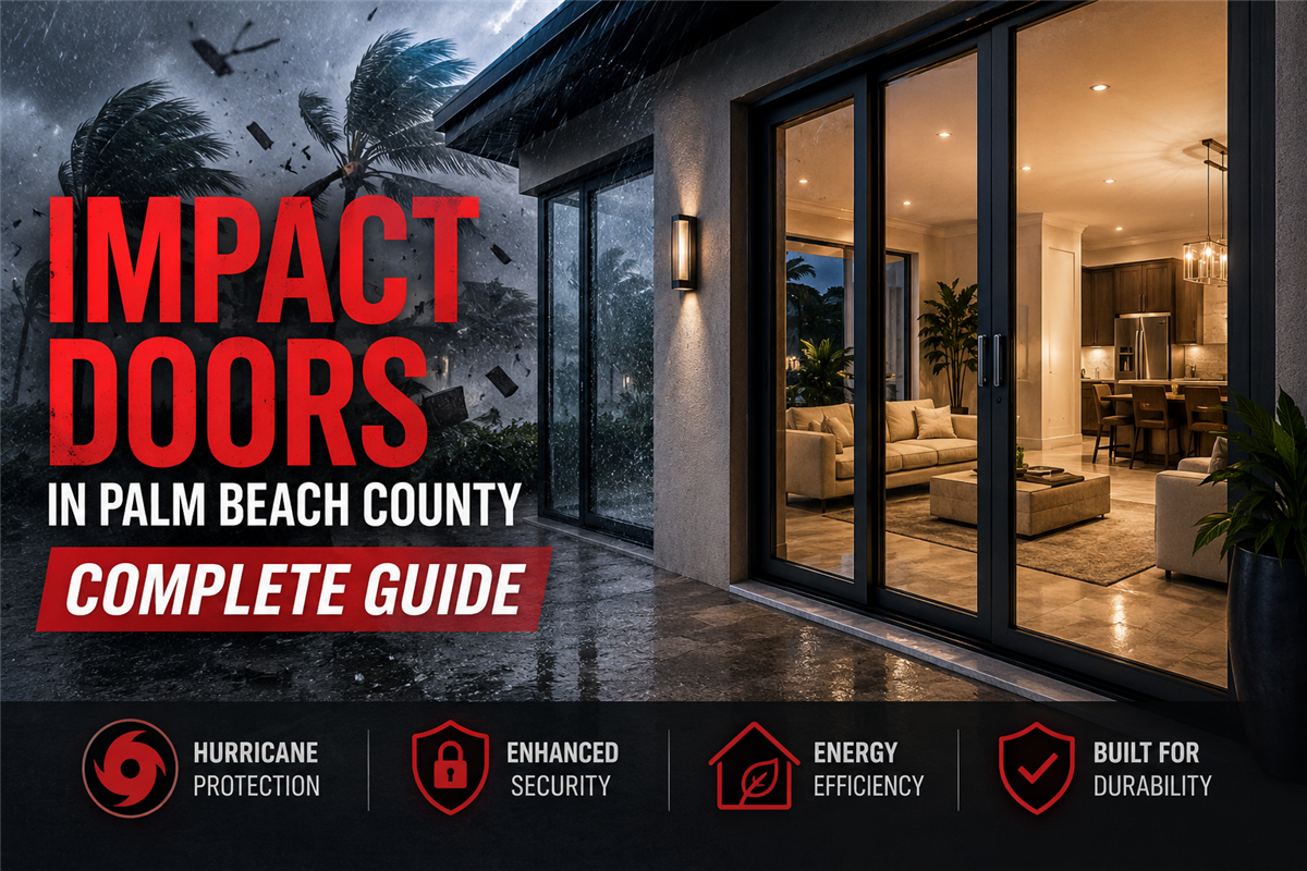 Impact Doors in Palm Beach County: Complete 2026 Guide