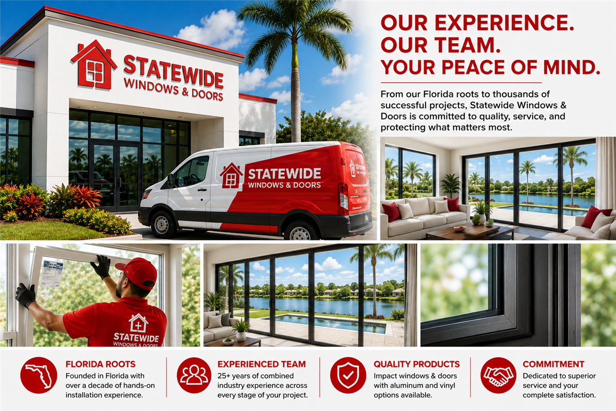 About Statewide Windows & Doors: Our Experience, Team & History