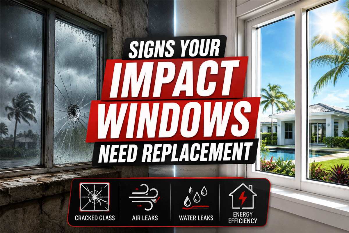 Signs Your Impact Windows Need Replacement (South Florida Guide)