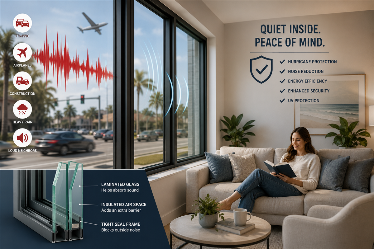 Do Impact Windows Reduce Noise? | Florida Homeowner Guide