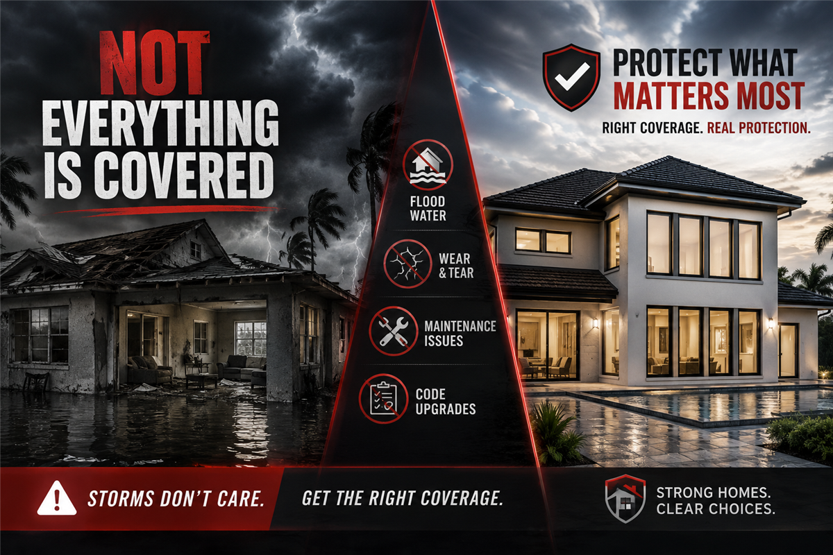 What Insurance Won’t Cover After a Storm (Florida Guide)