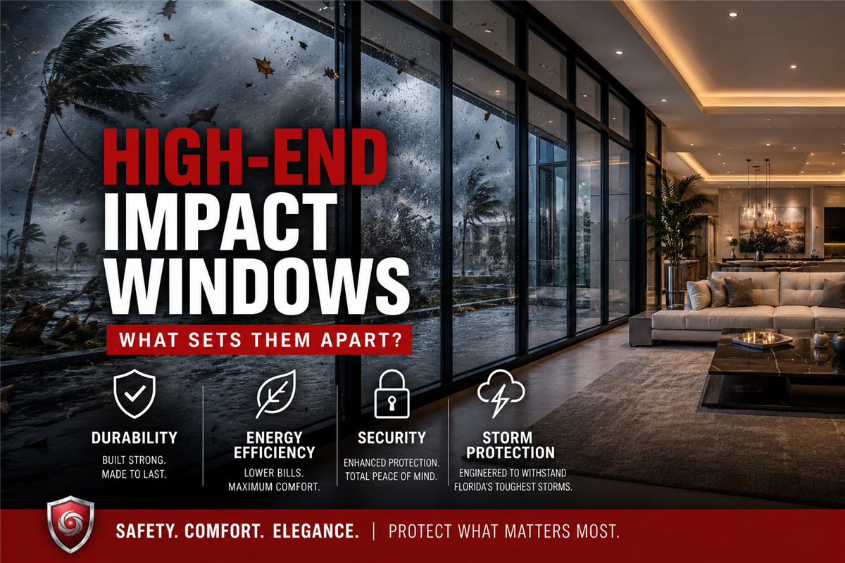 What Sets High-End Impact Windows Apart? (South Florida Guide)
