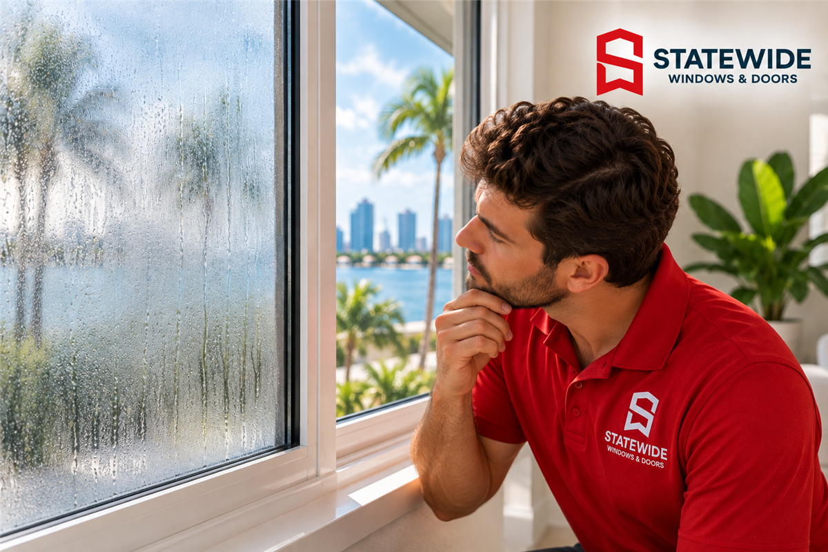 Why Are My Impact Windows Fogging Up? Condensation vs. Seal Failure in Florida