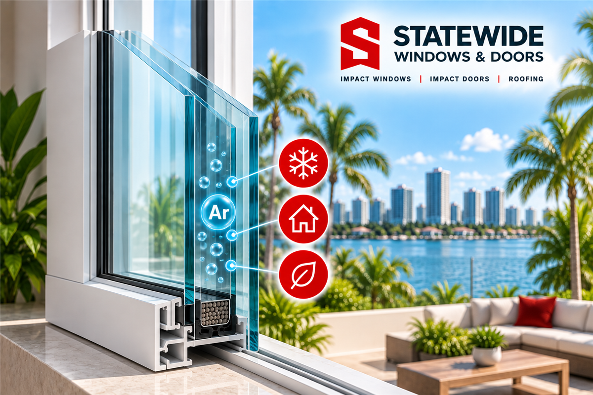 Argon Gas in Impact Windows: Is It Worth It for Florida Homes?