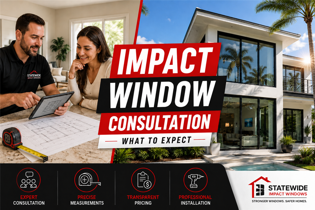 What to Expect During an Impact Window Consultation | South Florida Guide