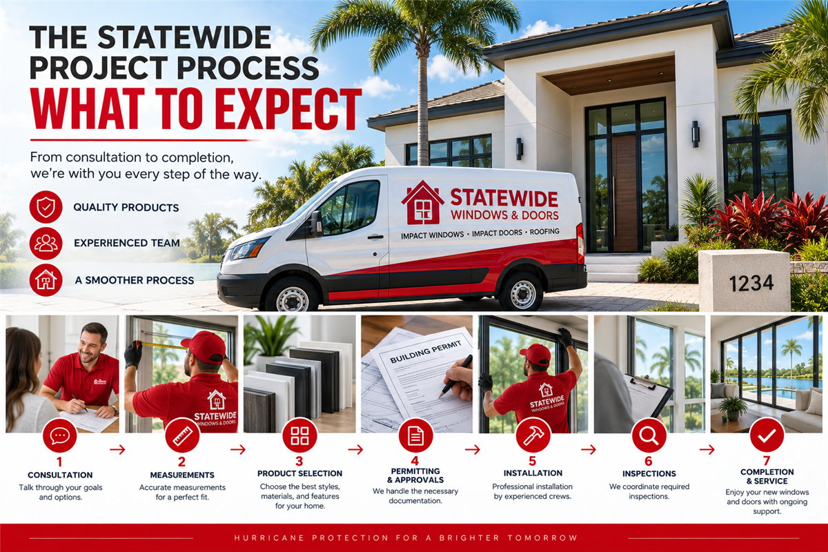 What to Expect During a Statewide Windows & Doors Project