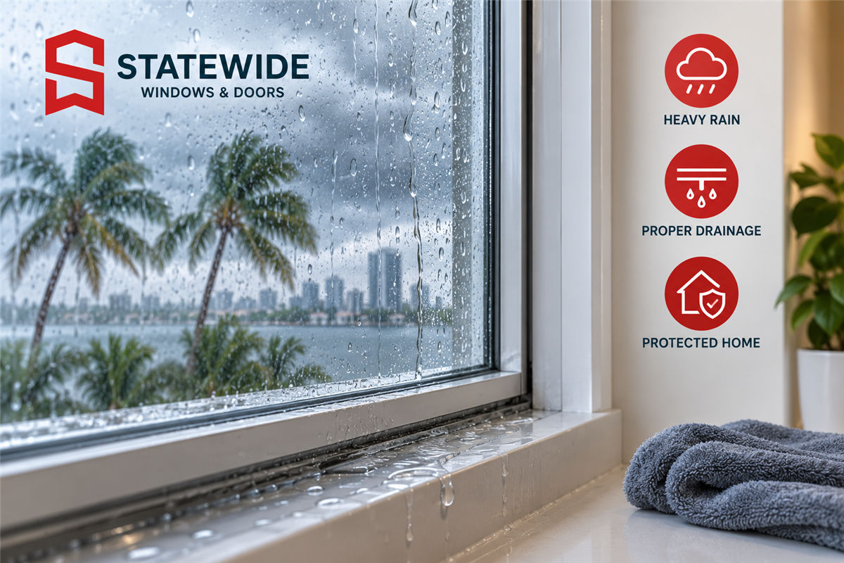 Why Is Water Coming Through My Impact Windows? Florida Homeowner Guide