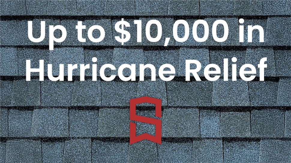 $10,000 Hurricane Relief Funding