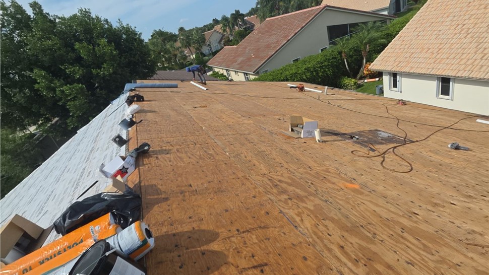 Roofing Project in Boynton Beach, FL by Statewide Windows & Doors