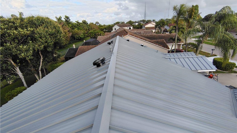 Roofing Project in Boca Raton, Florida by Statewide Windows & Doors
