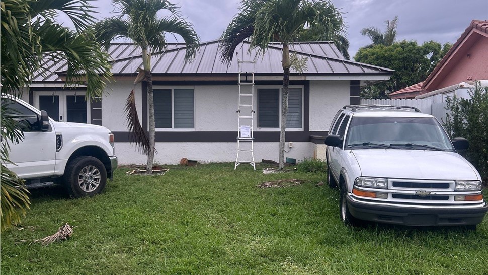 Roofing Project in Hialeah, FL by Statewide Windows & Doors