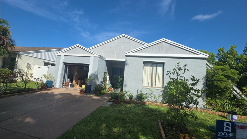 Roofing Project in Boynton Beach, Florida by Statewide Windows & Doors