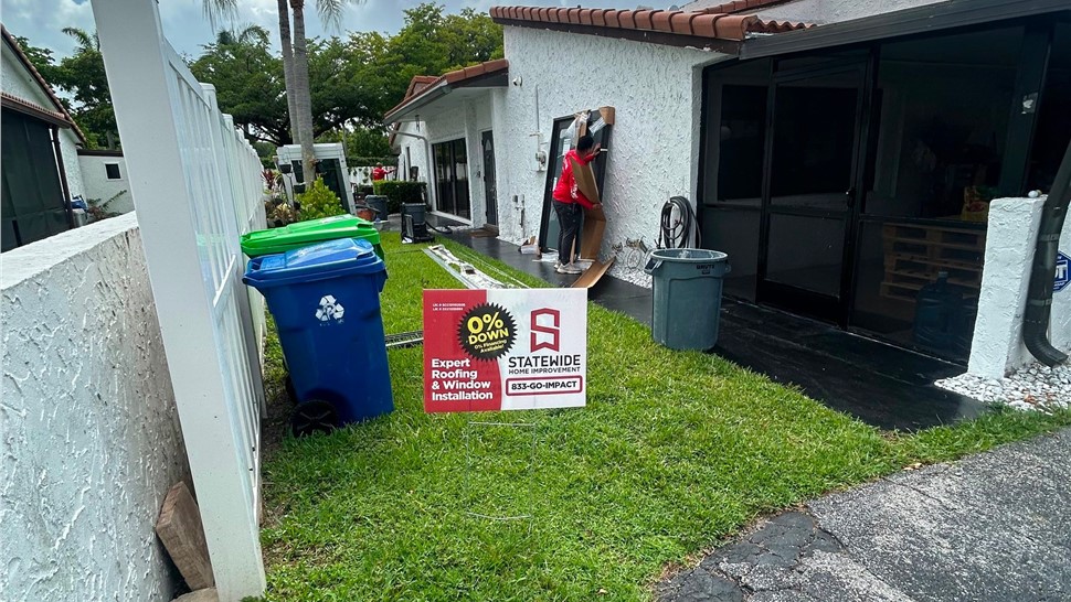 Doors, Windows Project in Sunrise, Florida by Statewide Windows & Doors