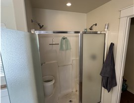 Shower Replacement Project in Issaquah, WA by Luxury Bath of Seattle