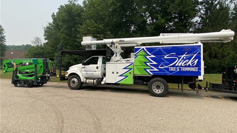 Tree Removal, Tree Trimming Project in Holland, Michigan by Sticks Tree & Trimmings