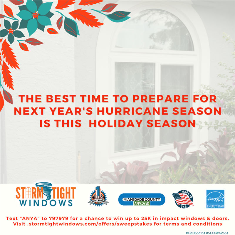 The Best Time To Prepare For Hurricane Season Is The Holiday Season!