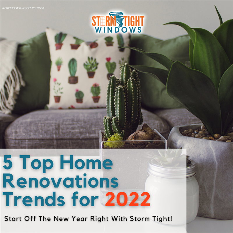 5 Top Home Renovations Trends for 2022