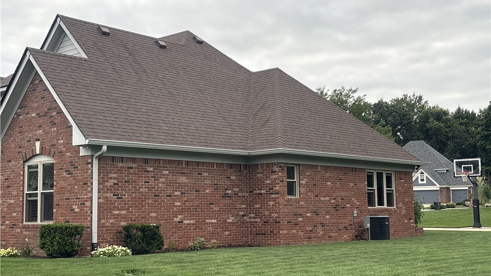 Gutters Project in Greenwood, IN by Storm Warrior Roof