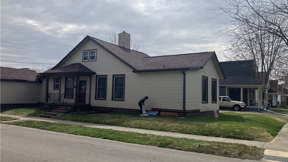 Gutters, Roofing Project in Columbus, IN by Storm Warrior Roof