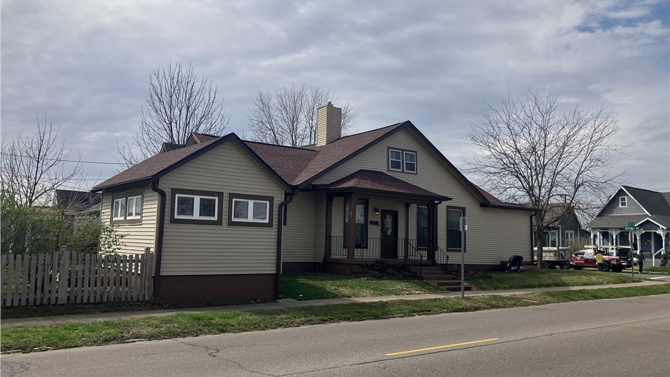 Gutters, Roofing Project in Columbus, IN by Storm Warrior Roof