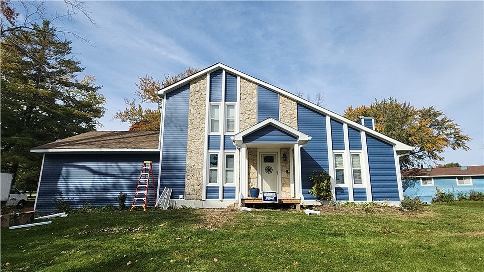 Gutters, Siding Project in Fishers, IN by Storm Warrior Roof