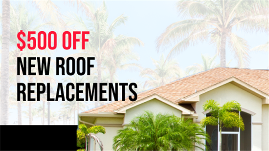 Save $500 on Your New Roof Installation Today!