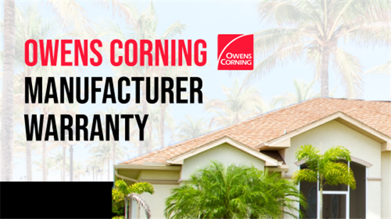 Owens Corning Warranty for Strong, Secure Roofing