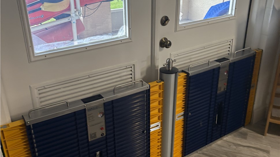 Flood Barriers Project in St. Petersburg, FL by Sunrise Contractors Inc