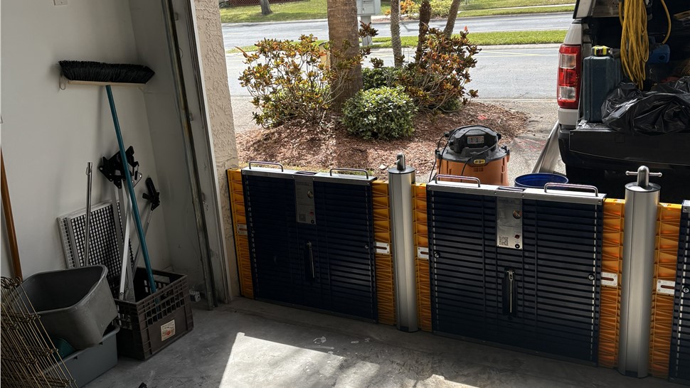 Flood Barriers Project in St. Petersburg, FL by Sunrise Contractors Inc