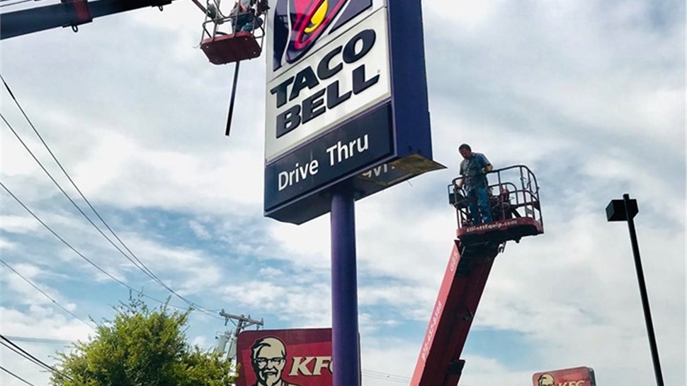 Signs Project Project in Dallas, TX by Texas Electrical